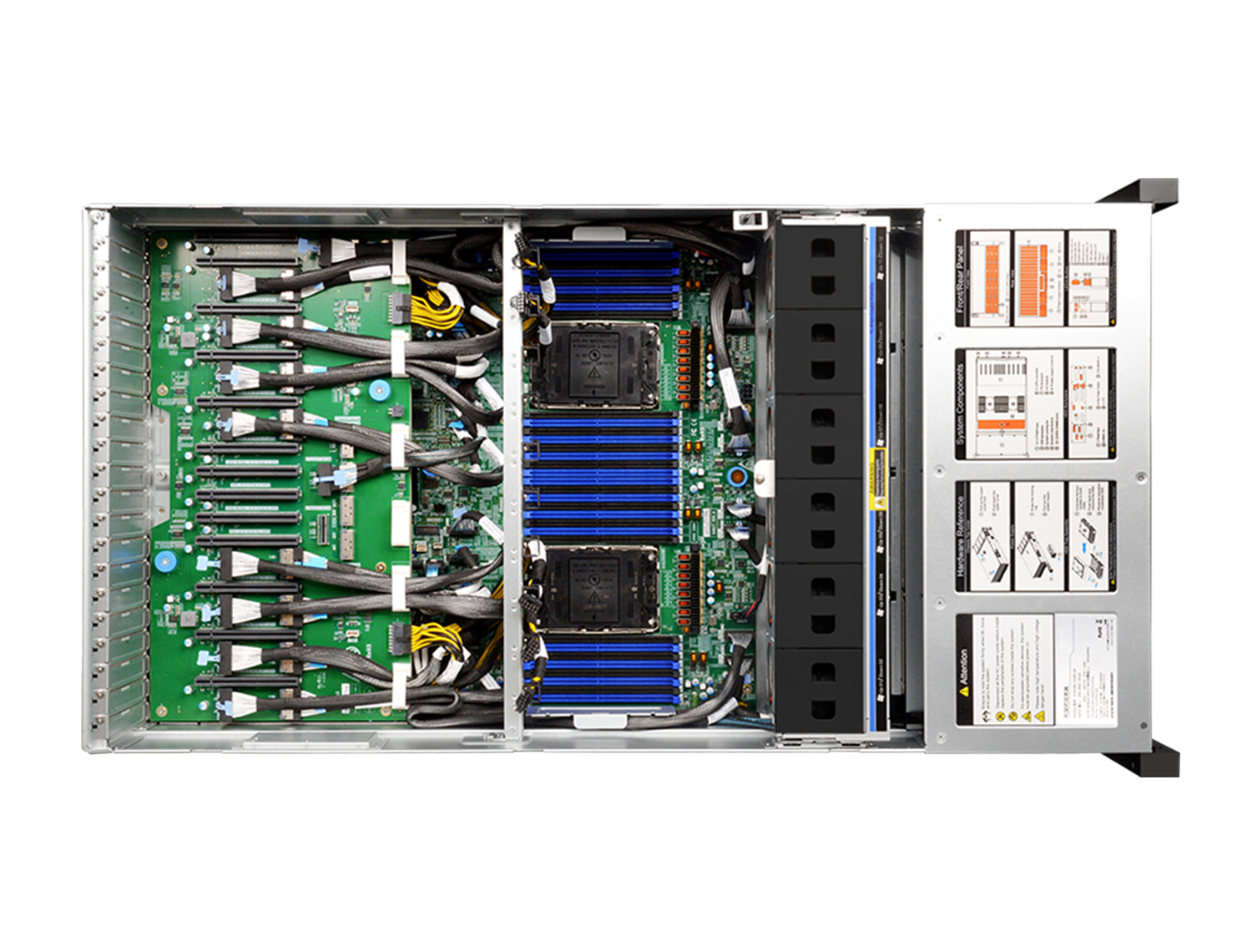 芯变 XinServer XR8450G 4U机架式 AI服务器 支持双至强CPU 8张GPU 32DDR5插槽 - null 芯变 XinServer XR8450G 4U机架式 AI服务器 支持双至强CPU 8张GPU 32DDR5插槽产品图片2