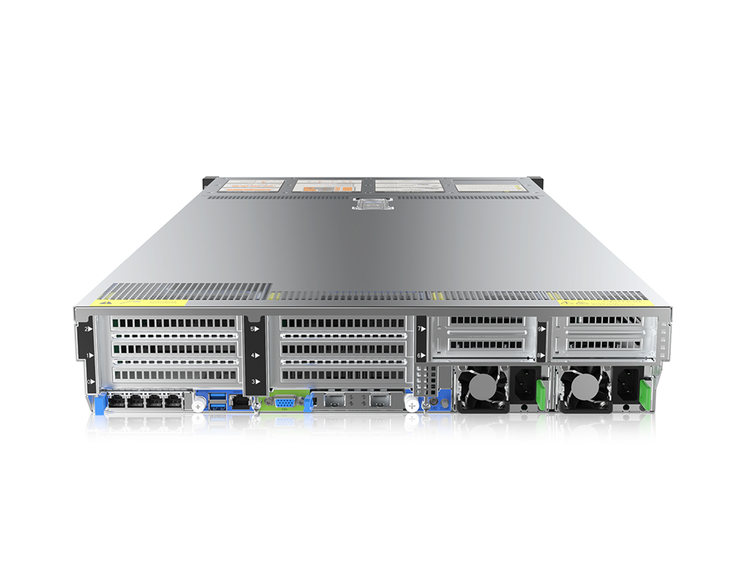 芯变 XinServer XR7250G 2U机架式 英特尔C741芯片组 32个DDR5插槽 前置12个3.5/2.5英寸硬盘位 热插拔冗余电源产品图片4