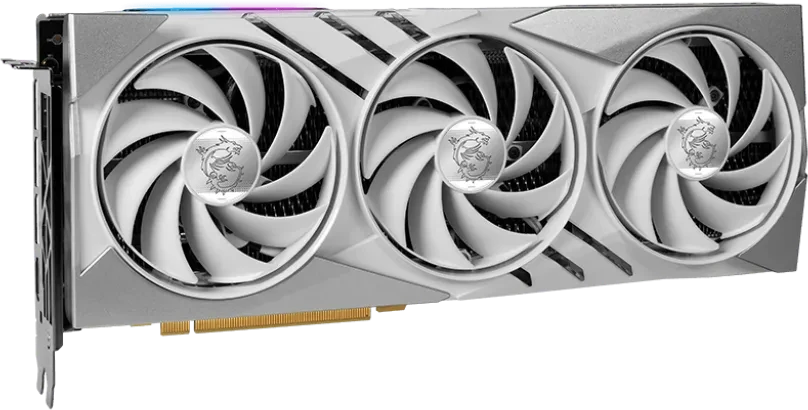 微星  GeForce RTX 4070 SUPER 12G 魔龙 X 白色版，12GB GDDR6X，HDMI，3 个 DP产品图片1