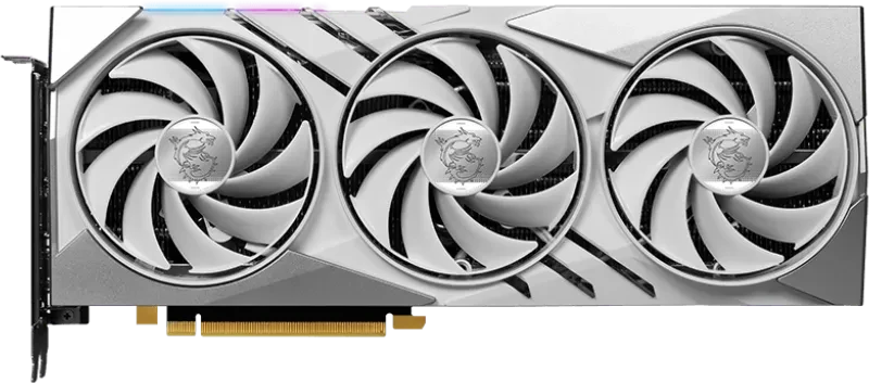 微星  GeForce RTX 4070 SUPER 12G 魔龙 X 白色版，12GB GDDR6X，HDMI，3 个 DP产品图片3