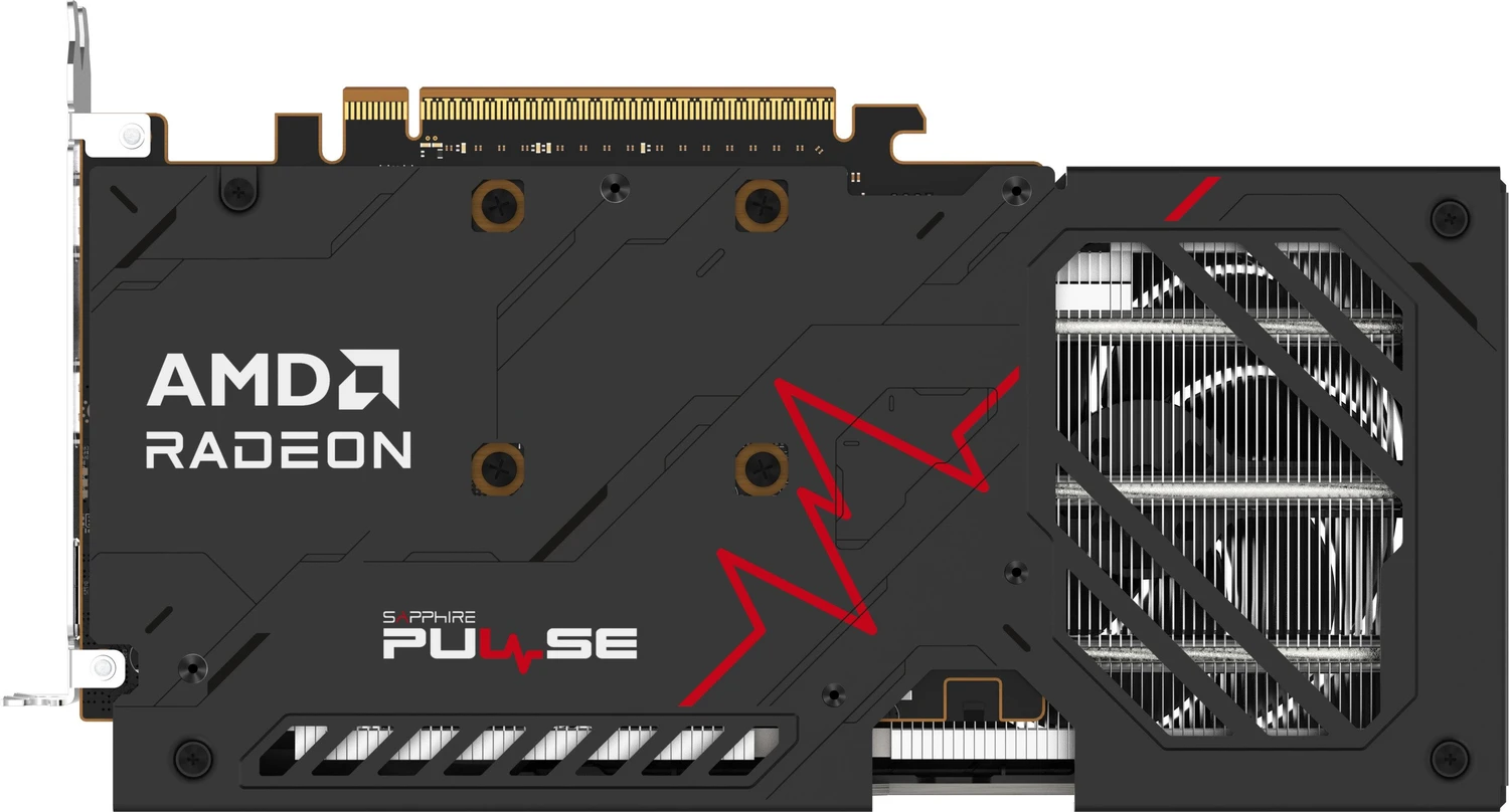 蓝宝石（Sapphire）Pulse Radeon RX 9060 XT，16GB GDDR6，2x HDMI，DP，简包零售产品图片3
