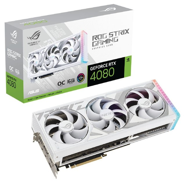 华硕 白猛禽 RTX 4090 24G OC 24GB GDDR6X产品图片1