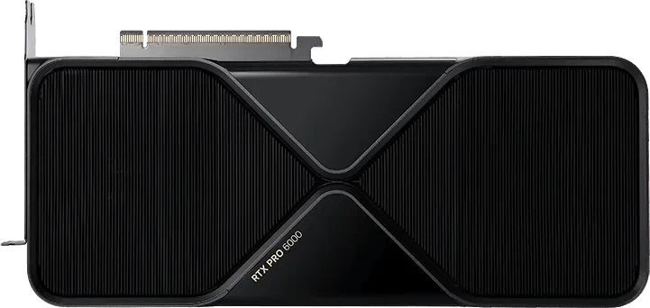 英伟达 RTX PRO 6000 Blackwell 工作站版，96GB GDDR7显存，4个DisplayPort接口，彩盒零售版产品图片1