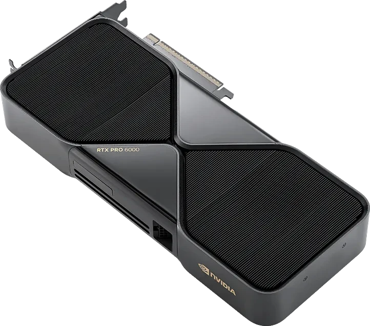 英伟达 RTX PRO 6000 Blackwell 工作站版，96GB GDDR7显存，4个DisplayPort接口，彩盒零售版产品图片4